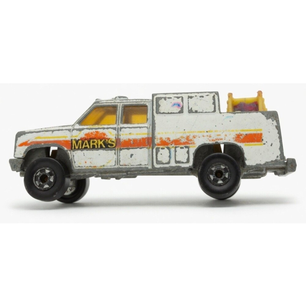 Hot Wheels Phone Truck 1983 Mattel Marks Hong Kong Vintage Diecast Utility Truck - Picture 2 of 4